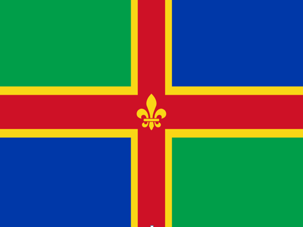 the lincolnshire flag